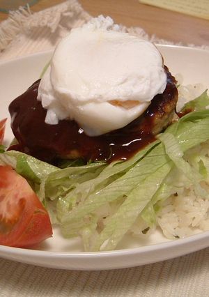 早ウマ☆洋風ハンバーグ丼-レシピのメイン写真