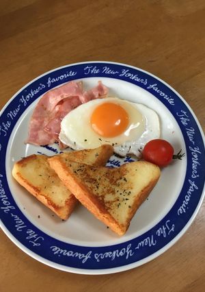 朝食に♡クノールスープでフレンチトースト-レシピのメイン写真