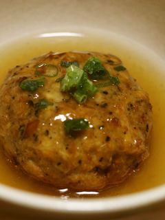 里芋と豆腐の揚げ団子~和風あんかけ~-レシピのメイン写真