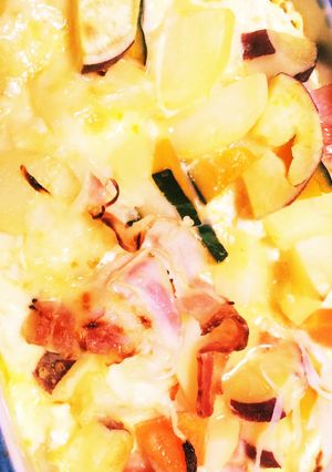 野菜ゴロゴロ豆腐と卵のグラタン♡-レシピのメイン写真