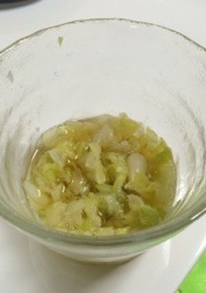 キャベツのらっきょ酢和え-レシピのメイン写真