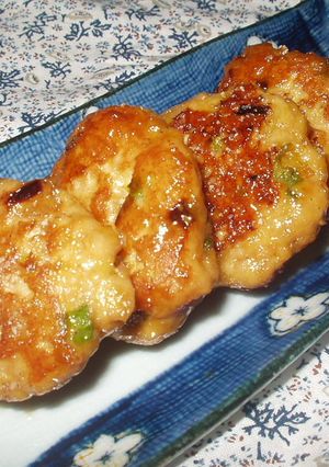 お弁当にも♬鶏つくねの甘辛煮-レシピのメイン写真