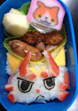 妖怪ウォッチ☆しゅらこま☆キャラ弁-レシピのメイン写真