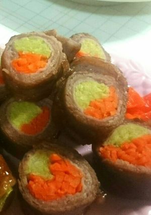 牛肉ロール-レシピのメイン写真