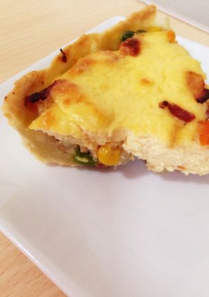 生クリーム、牛乳無し！豆腐のキッシュ-レシピのメイン写真