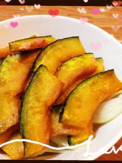 簡単おつまみ、かぼちゃの素揚げ-レシピのメイン写真