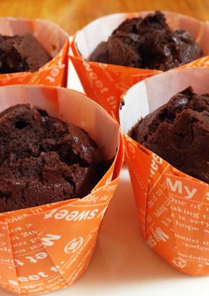 チョコチップマフィン-レシピのメイン写真