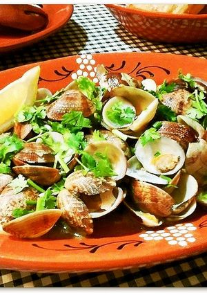 ポルトガルの★あさりとパクチーの炒め物★-レシピのメイン写真