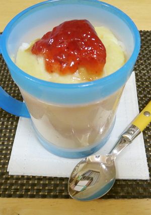 レンジでチン♪簡単パンプティング-レシピのメイン写真