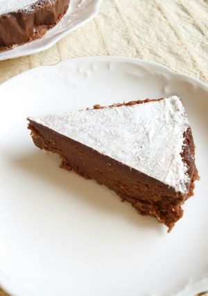 材料4つ！はかり要らずの生チョコケーキ-レシピのメイン写真