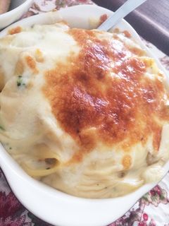煮物リメイク!マカロニグラタン-レシピのメイン写真