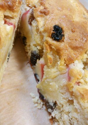 林檎とﾄﾞﾗｲﾌﾙｰﾂのケーキ-レシピのメイン写真