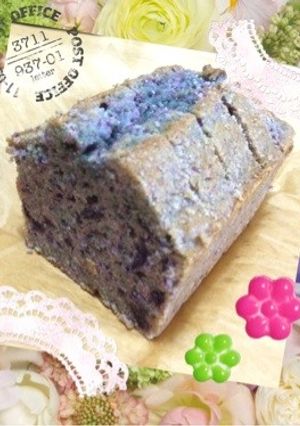 *紫いものパウンドケーキ*-レシピのメイン写真