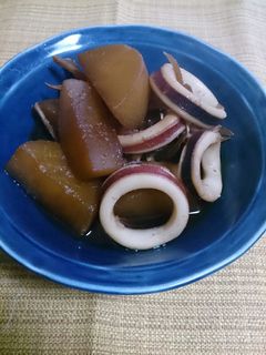 イカと大根の煮物-レシピのメイン写真