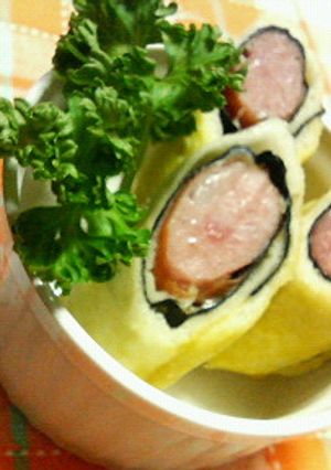 クックパーで☆ウィンナーロールサンド♪♪-レシピのメイン写真
