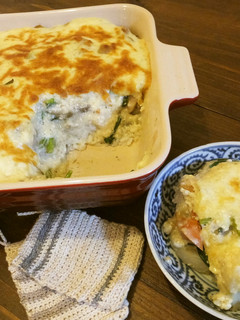 根菜たっぷり♪長芋豆腐ソースの和風ドリア-レシピのメイン写真