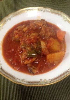 鶏肉のトマト煮込み-レシピのメイン写真