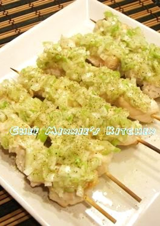 ねぎ塩山椒がうま〜い☆焼き鳥-レシピのメイン写真