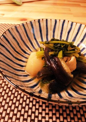 母の味*かぶ・茄子・油揚げの煮物*-レシピのメイン写真