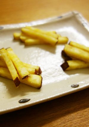 ホットプレートでさつまいもスティック♪-レシピのメイン写真