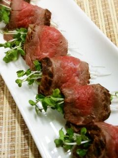 フラパンで簡単牛のたたき♪-レシピのメイン写真