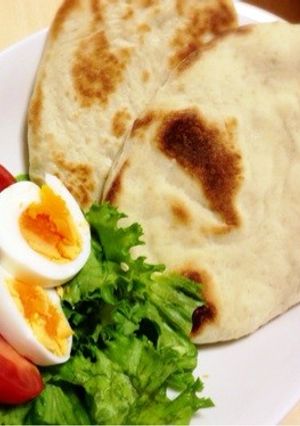 簡単！1時間半でできる！HBで本格ナン-レシピのメイン写真