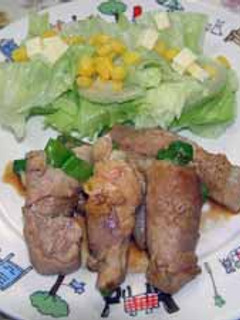 お弁当に便利!しし唐といんげんの肉巻き-レシピのメイン写真