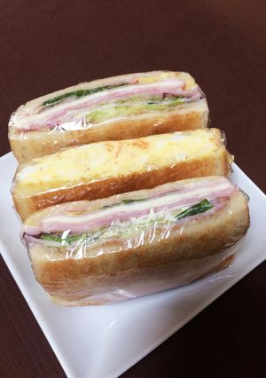 お弁当 食パン サンド-レシピのメイン写真