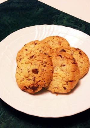 小麦粉なしのチョコチップクッキー-レシピのメイン写真