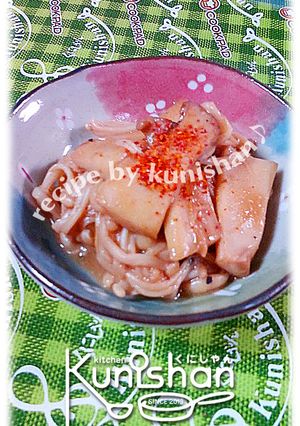 エリンギとエノキの味噌炒め♪-レシピのメイン写真