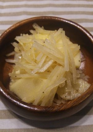 林檎×ヤーコンdeシャキシャキサラダ♪-レシピのメイン写真