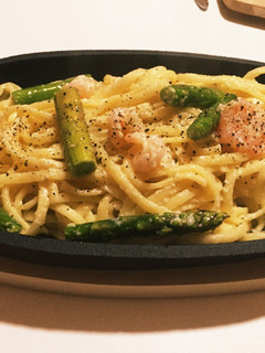 簡単絶品クリームパスタ-レシピのメイン写真