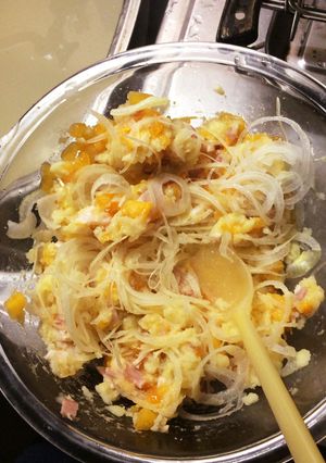 ポテトと柿のサラダ-レシピのメイン写真