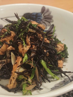 ひじきとクレソンの炒め物-レシピのメイン写真
