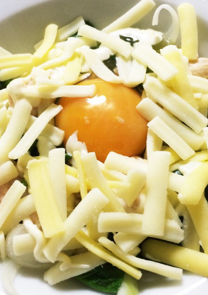 鶏ささみとほうれん草のココット風-レシピのメイン写真