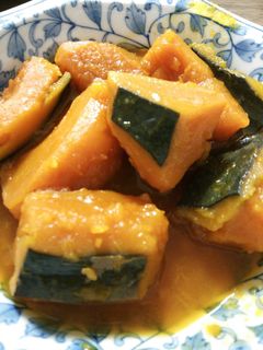懐かしい味 かぼちゃの煮物-レシピのメイン写真