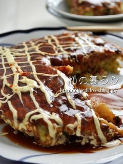 小麦粉なしのお好み焼き-レシピのメイン写真