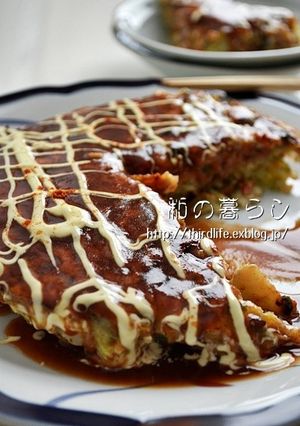 小麦粉なしのお好み焼き-レシピのメイン写真