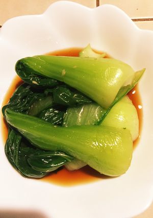 簡単すぎるチンゲン菜のおつまみ-レシピのメイン写真