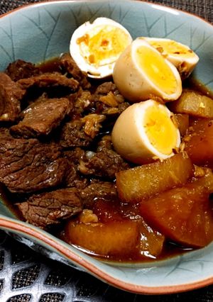 牛すね肉と大根の煮物-レシピのメイン写真