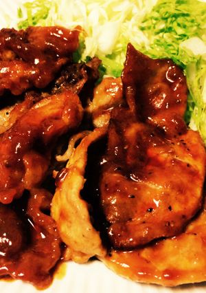 豚肉薄切り☆10分で作るポークチャップ♬-レシピのメイン写真