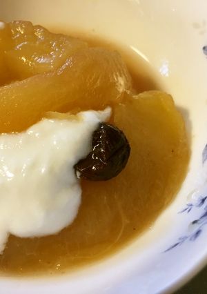 シンプルヘルシー煮リンゴ-レシピのメイン写真