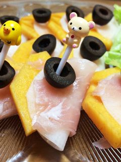 柿と大根と生ハムのアンティパスト-レシピのメイン写真