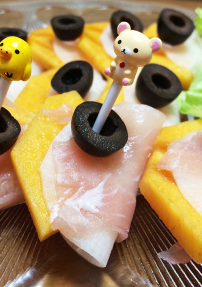 柿と大根と生ハムのアンティパスト-レシピのメイン写真