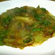 丸ごと1玉!レタスのカレー炒め