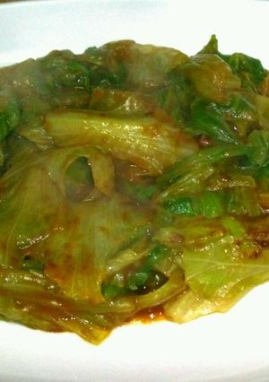 丸ごと1玉!レタスのカレー炒め-レシピのメイン写真