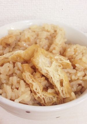 油揚げご飯-レシピのメイン写真