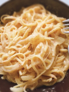 たらこふりかけのクリームパスタ-レシピのメイン写真