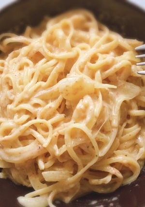 たらこふりかけのクリームパスタ-レシピのメイン写真
