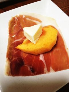 生ハムとチーズと柿のおつまみ☆-レシピのメイン写真